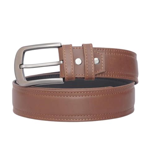 Light Brown Leather Belt In Various Sizes For Sale