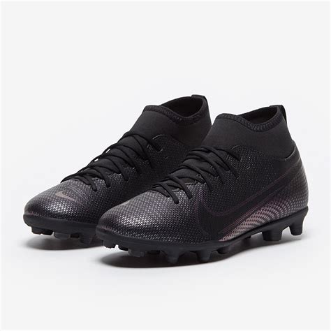 Nike Enfant Mercurial Superfly Vii Club Fg Noir Noir Terrain