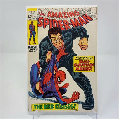 AMAZING SPIDER MAN 73 1ST SILVERMANE 1969 VG COMBINED SHIPPING EBay