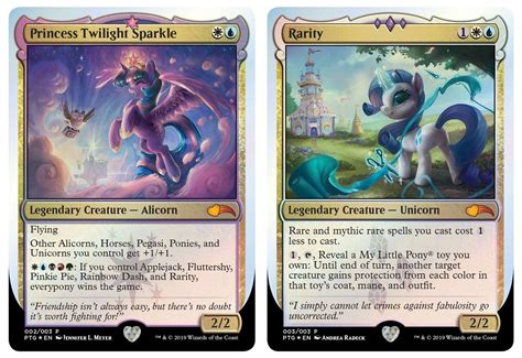 Princess Twilight Sparkle In The Magic The Gathering Crossover Cards