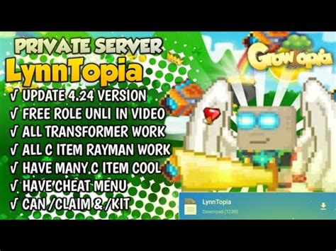 GTPS FREE ROLE UNLI BEST GTPS 2023 GROWTOPIA PRIVATE SERVER