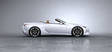 Lexus Lc Convertible Open Top Stunner Debuts Paul