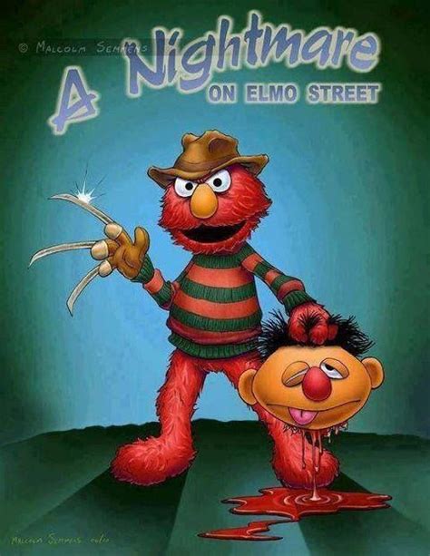 Nightmare On Sesame Street New Nightmare A Nightmare On Elm Street