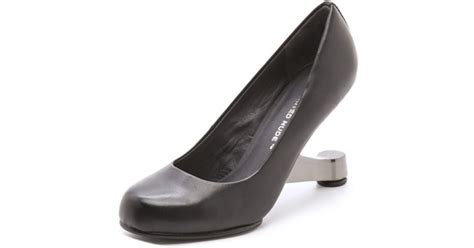 United Nude Eamz Invisible Heel Pumps In Black Lyst