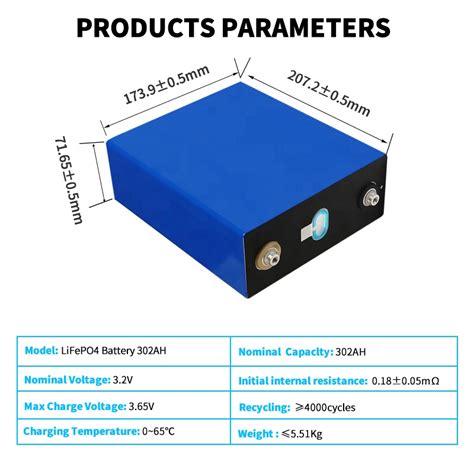 Catl 302ah Lifepo 4 Prismatic Cells Lfp Lithium Battery Solar 120ah 230ah 300ah 302ah Grade A 3