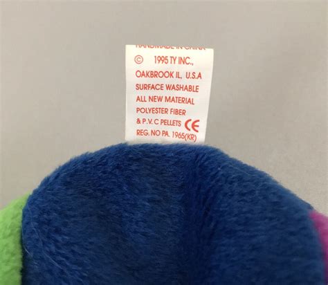 Ty Original Beanie Baby Inch Worm Retired Style Rare Tag Errors