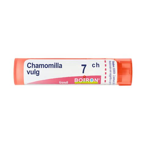 Boiron Chamomilla Vulgaris Granuli Ch Contenitore Multidose G