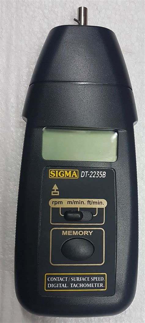 Sigma Instruments DT 2235B Digital Tachometer Or Techometer Contact