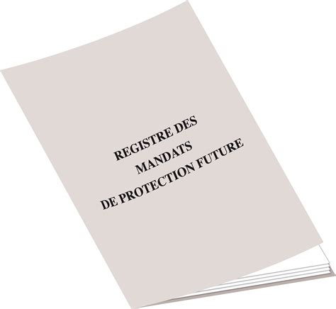 Registre Des Mandats De Protection Future FLP 80420 Imprimerie Fortin