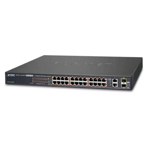 Switch Planet Gigabit Ethernet Fgsw Hps Puertos Poe Meses Sin