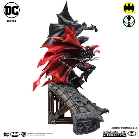 Spawn/Batman (Resin Statue) Drawing Board Crowd Fund