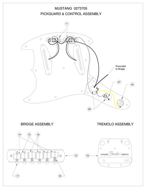 The Elusive Fender® Mustang Drawings Guitarnutz 2