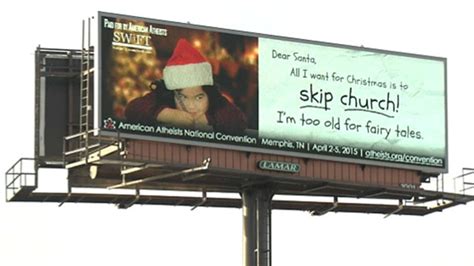 Atheist Billboard Questions Christmas