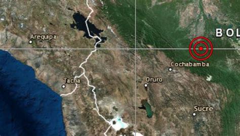 Tacna Sismo De Magnitud Se Sinti En Tarata Se Ala El Igp Peru