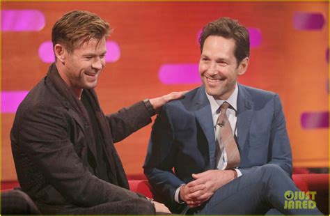 Chris Hemsworth Paul Rudd And Kit Harington Get Personal On Graham