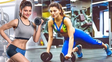 Urvashi Rautela Hard Workout In Gym Bollywood Actress Fitness Mantra