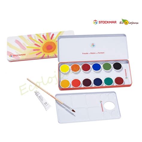 Stockmar Gouache Couleurs Peinture Naturelle Enfants Mat Riel Waldorf