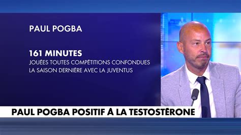 Paul Pogba contrôlé positif à la testostérone Vidéo Dailymotion