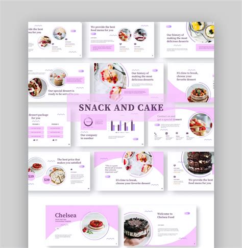 18 Free Food Restaurant Menu PowerPoint Templates 2022