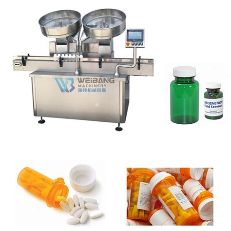 Automatic Capsule Tablet Counting Bottle Filling Machine Tablet