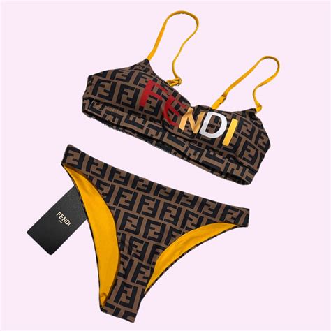 Hipster Sport Bikini Fendi Bikini Beach Bikini