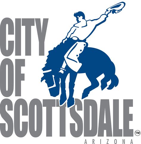 City of Scottsdale Logo with Horse and Rider - Scottsdale Ranch ...