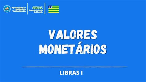 Valores monetários YouTube