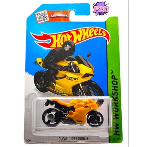 Hot Wheels Ducati 1199 Panigale Yellow Shopee Malaysia