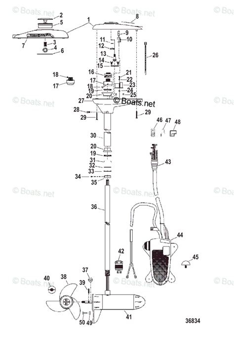 Motorguide Trolling Motor Motorguide Tour Series Oem Parts Diagram For Complete Trolling Motor