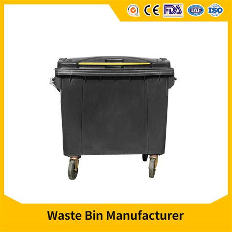 Liter Outdoor Garbage Bin Industrial Plastic Waste Bin Container