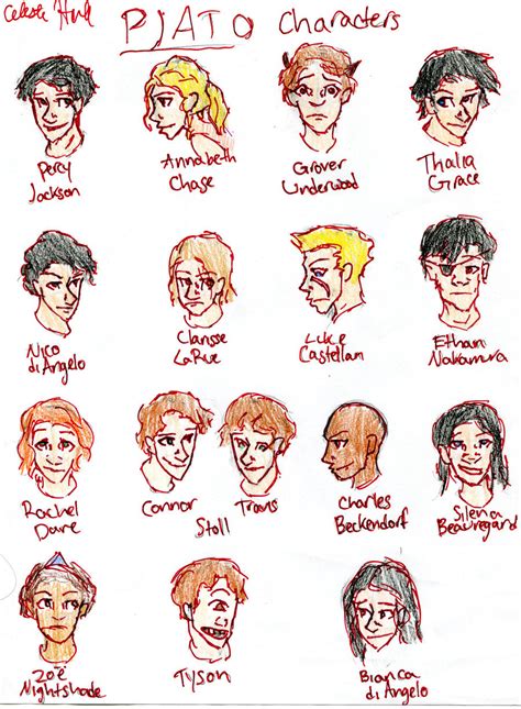 Pjo Characters By Halfblood97 On Deviantart