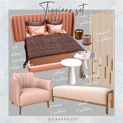 Get More From Casa Dutti On Patreon Sims 4 Beds Sims 4 Cc Furniture