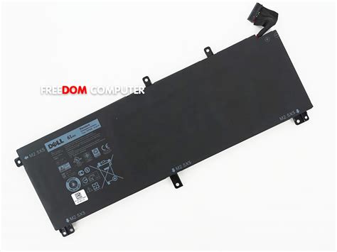 แบตเตอรโนตบค แท T0TRM TOTRM สำหรบ Dell XPS 15 9530 9535 Dell