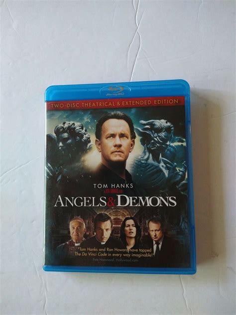 Dvd Angels And Demons 2 Disc Theatrical And Extended Edition [blu Ray