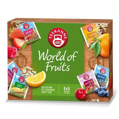 TEEKANNE HERBATA OWOCOWA WORLD OF FRUITS COLLECTION ZESTAW JAGODA