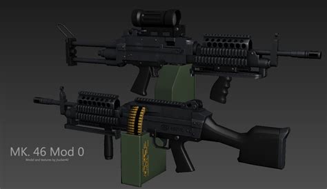 Легкий пулемет МК 46 / MK 46 Light Machine Gun