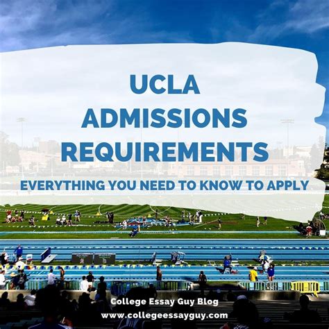 UCLA Admissions Requirements - College Essay Guy