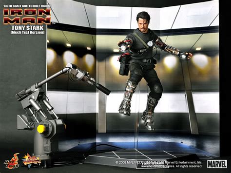 Hot Toys MMS 116 Iron Man Tony Stark Mech Test Version Hot Toys Complete Checklist