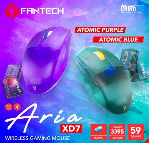 Fantech Aria XD7 Atomic Series : r/MouseReview