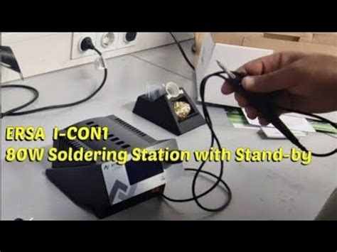 Ersa I Con1 80w Soldering Best Soldering Station YouTube