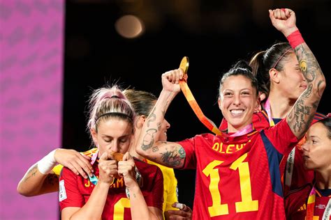 Spain football player Jenni Hermoso calls for action to be taken after