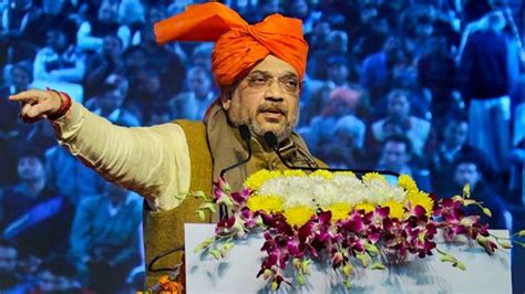 Delhi Elections Confident That Bjp Would Form Govt Says Amit Shah