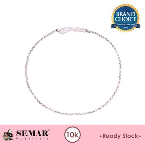 Jual Gelang Emas Jelona White Gold K Semar Nusantara Indonesia Shopee