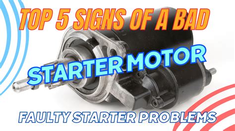 Symptoms Of A Bad Starter Motor Clicking Car Won T Start The Diy Workshop