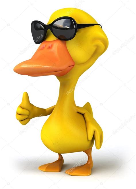 Real Duck Wearing Sunglasses Atelier Yuwaciaojp