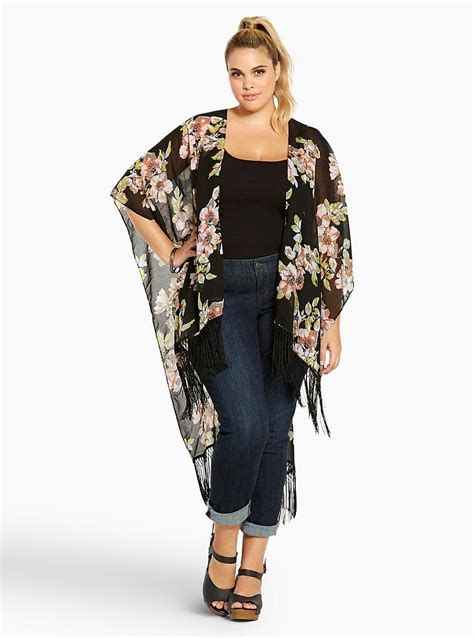 Floral Print Ruana Wrap Ruana Wrap Wonderful Clothes Trendy Plus