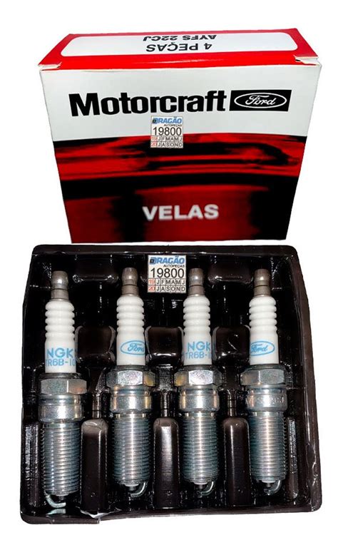 Kit Cabos Velas Originais Ford Zetec Rocam Ka