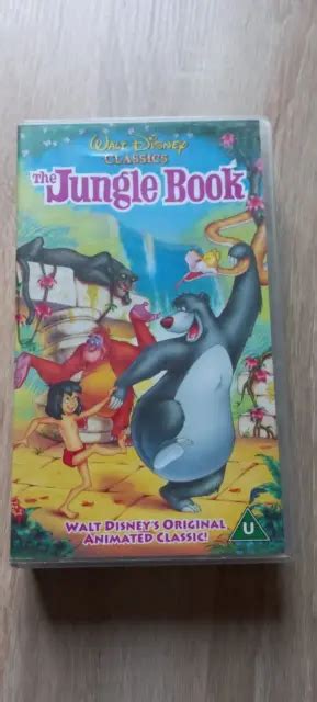 Vhs Walt Disney Classics The Jungle Book Englisch Hologramm Eur