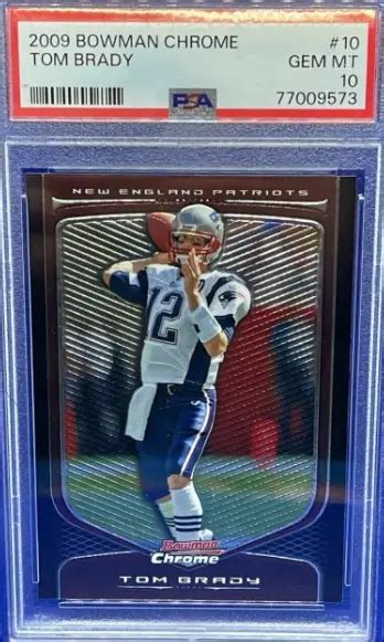 Most Valuable Tom Brady Football Cards