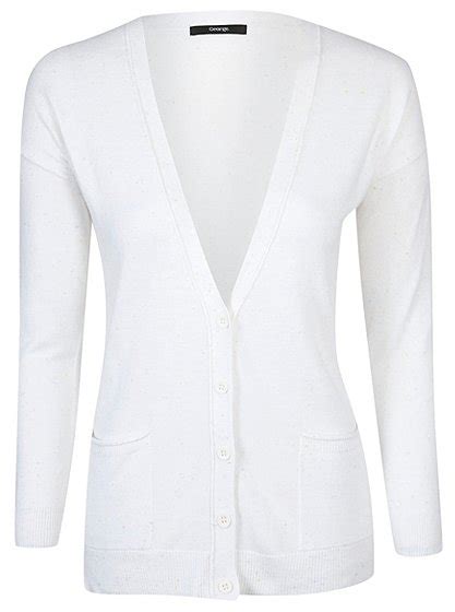 Plain Knit Cardigan Women George At Asda